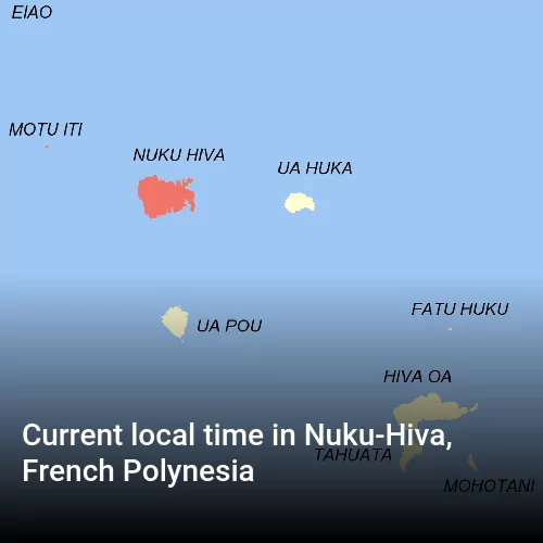 Current local time in Nuku-Hiva, French Polynesia