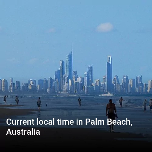 Current local time in Palm Beach, Australia