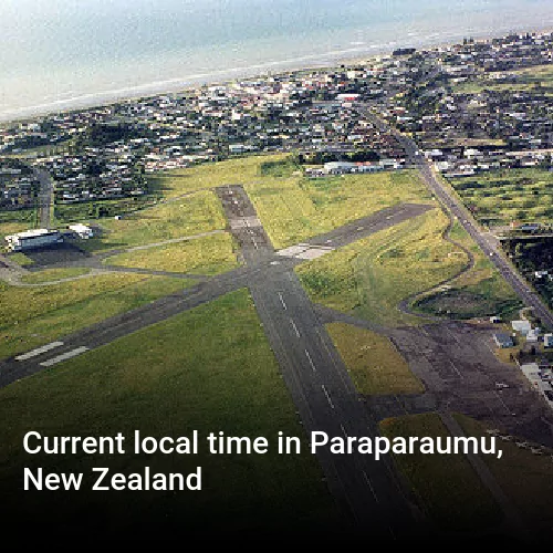 Current local time in Paraparaumu, New Zealand