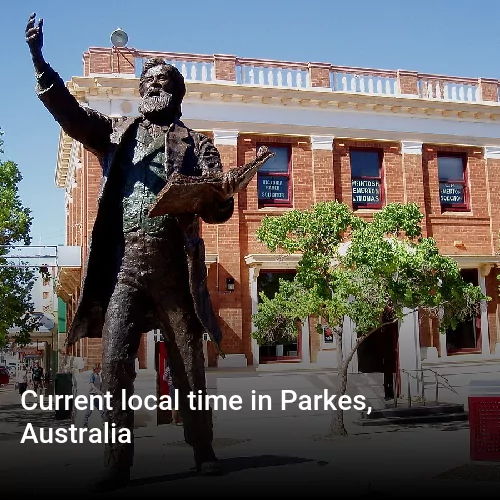 Current local time in Parkes, Australia