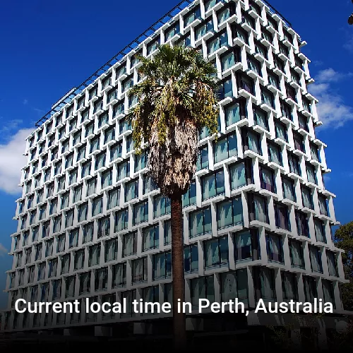 Current local time in Perth, Australia