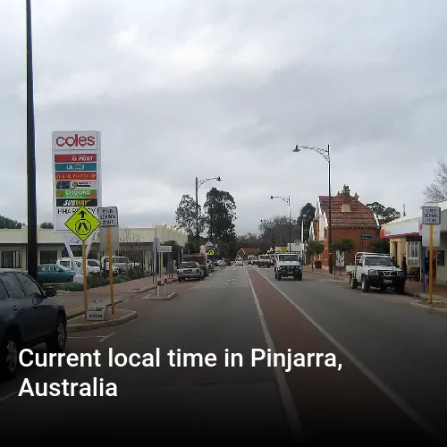 Current local time in Pinjarra, Australia