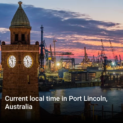 Current local time in Port Lincoln, Australia