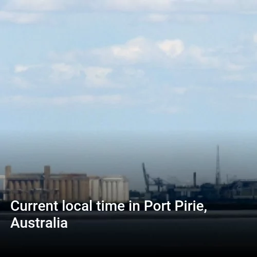 Current local time in Port Pirie, Australia