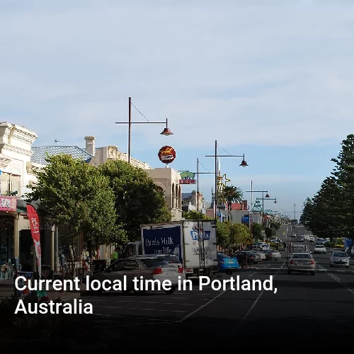 Current local time in Portland, Australia