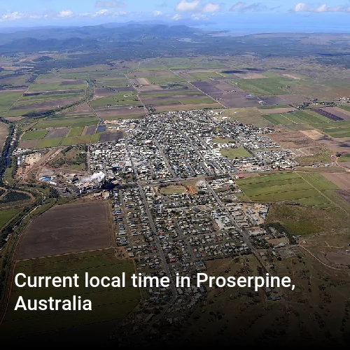 Current local time in Proserpine, Australia