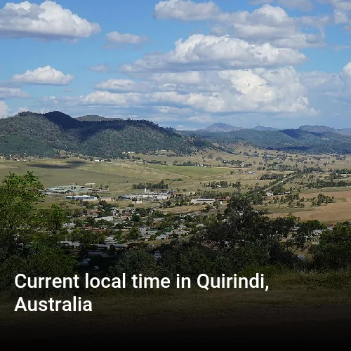 Current local time in Quirindi, Australia