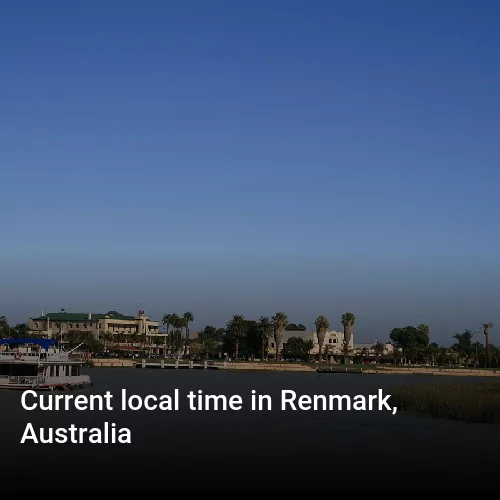 Current local time in Renmark, Australia