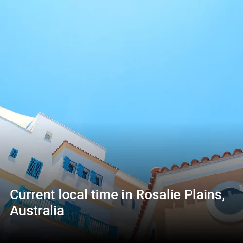 Current local time in Rosalie Plains, Australia