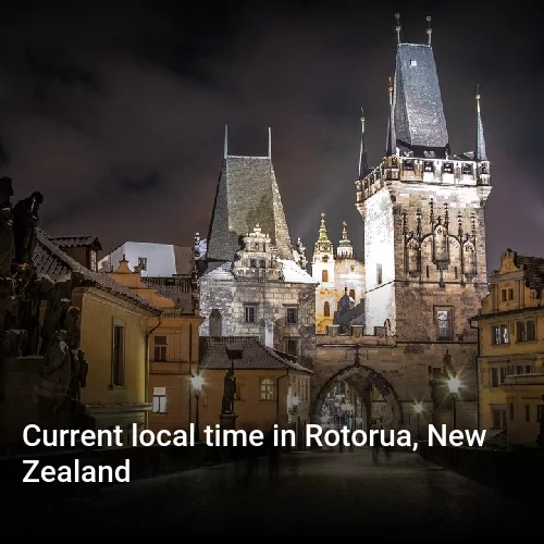 Current local time in Rotorua, New Zealand