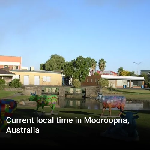 Current local time in Mooroopna, Australia