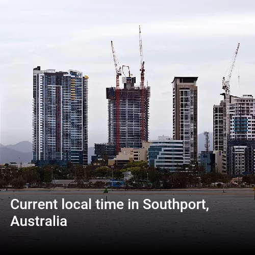 Current local time in Southport, Australia