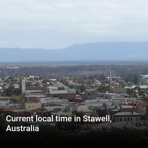 Current local time in Stawell, Australia