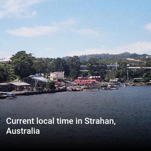 Current local time in Strahan, Australia