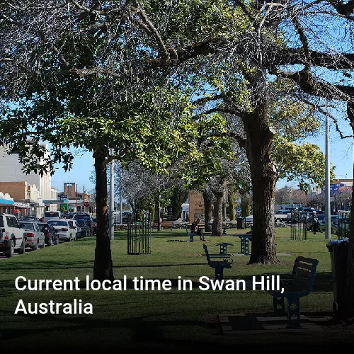 Current local time in Swan Hill, Australia