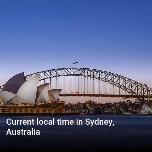 Current local time in Sydney, Australia