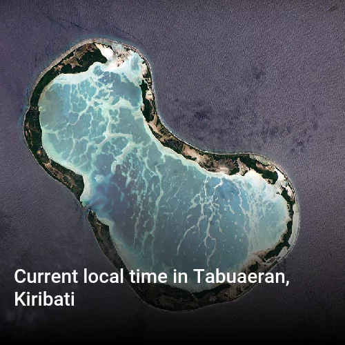 Current local time in Tabuaeran, Kiribati