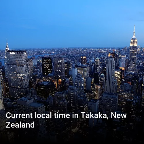 Current local time in Takaka, New Zealand