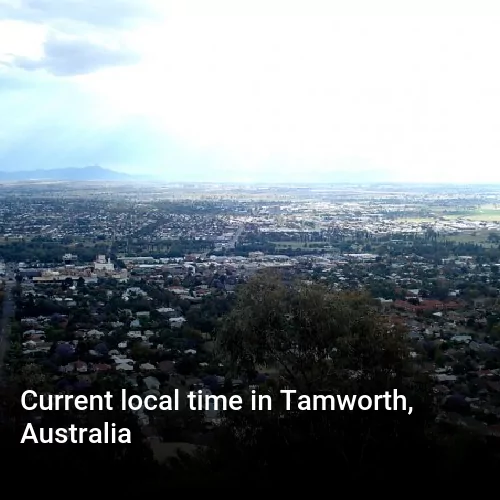 Current local time in Tamworth, Australia