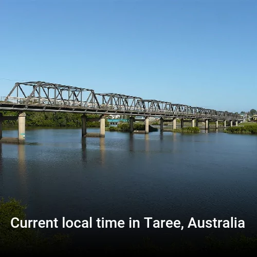 Current local time in Taree, Australia