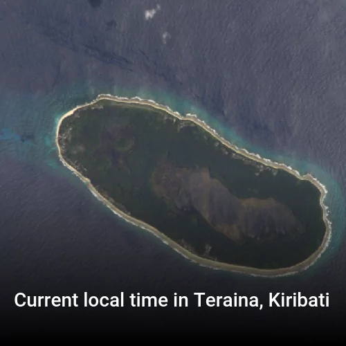 Current local time in Teraina, Kiribati