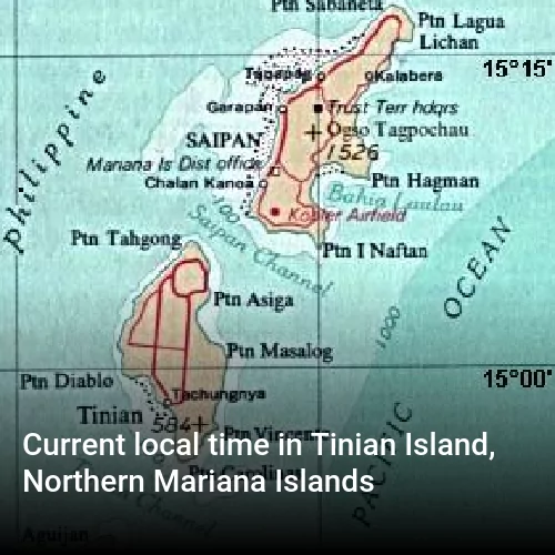 Current local time in Tinian Island, Northern Mariana Islands