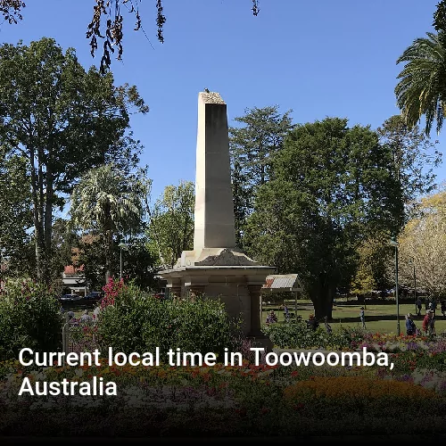 Current local time in Toowoomba, Australia
