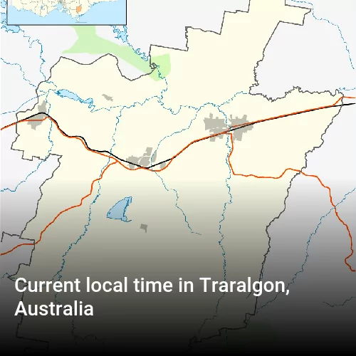 Current local time in Traralgon, Australia