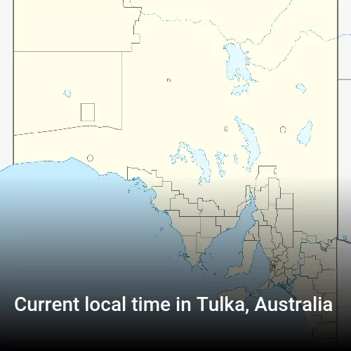 Current local time in Tulka, Australia