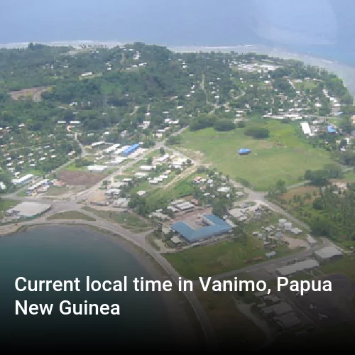 Current local time in Vanimo, Papua New Guinea