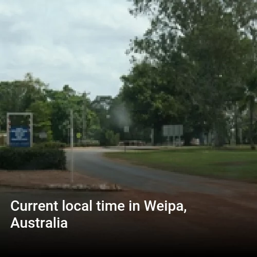 Current local time in Weipa, Australia