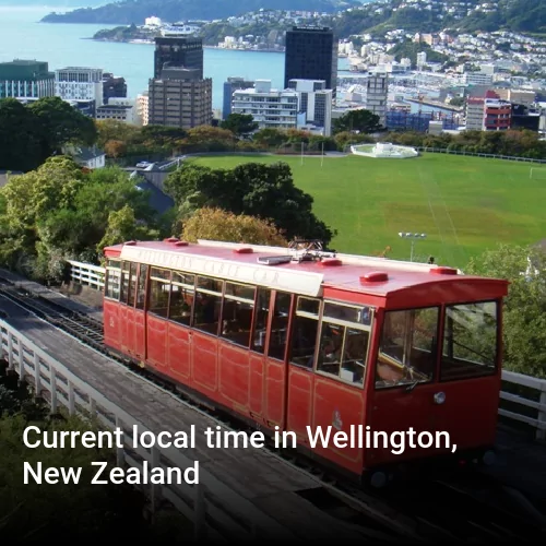 Current local time in Wellington, New Zealand