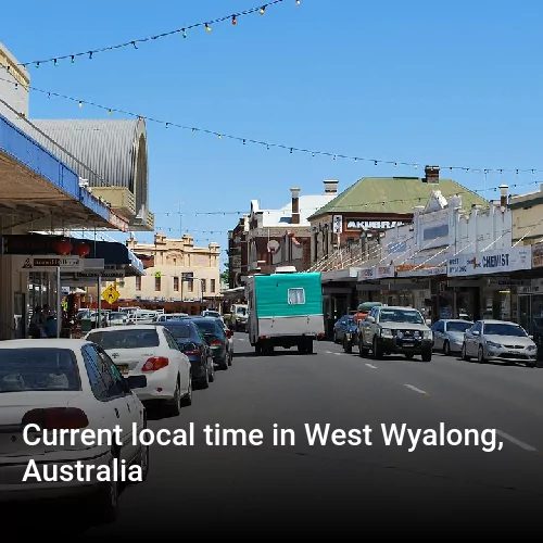 Current local time in West Wyalong, Australia