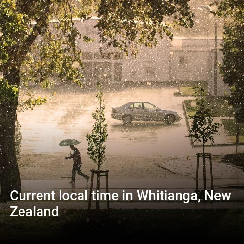 Current local time in Whitianga, New Zealand