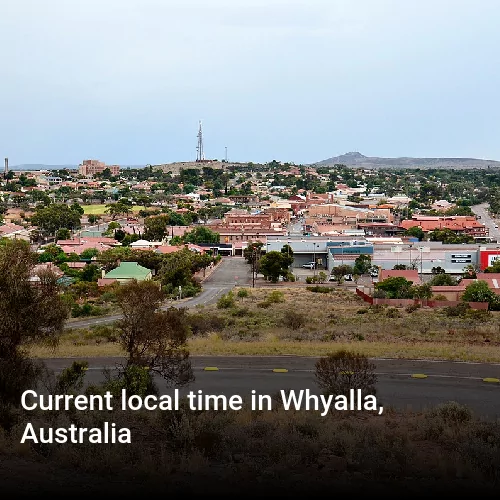 Current local time in Whyalla, Australia