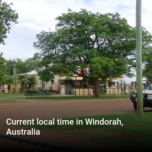 Current local time in Windorah, Australia