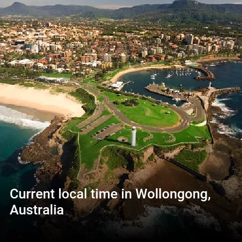 Current local time in Wollongong, Australia