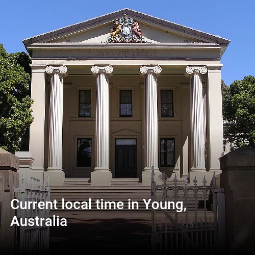Current local time in Young, Australia