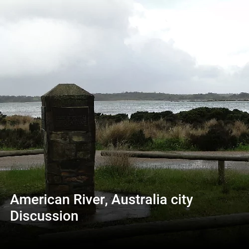 American River, Australia city Discussion