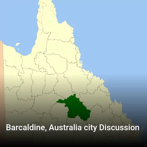 Barcaldine, Australia city Discussion