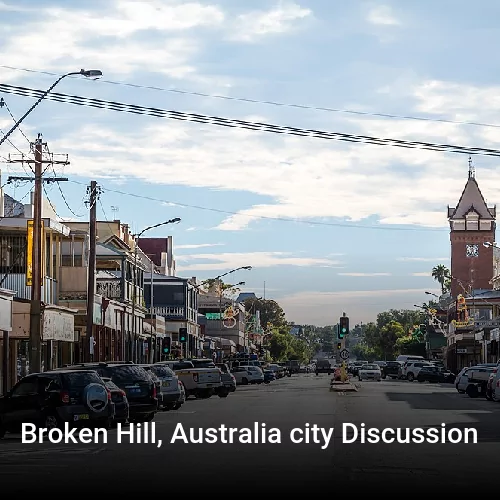 Broken Hill, Australia city Discussion