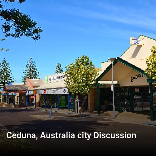 Ceduna, Australia city Discussion