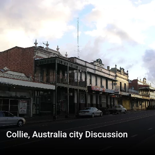 Collie, Australia city Discussion