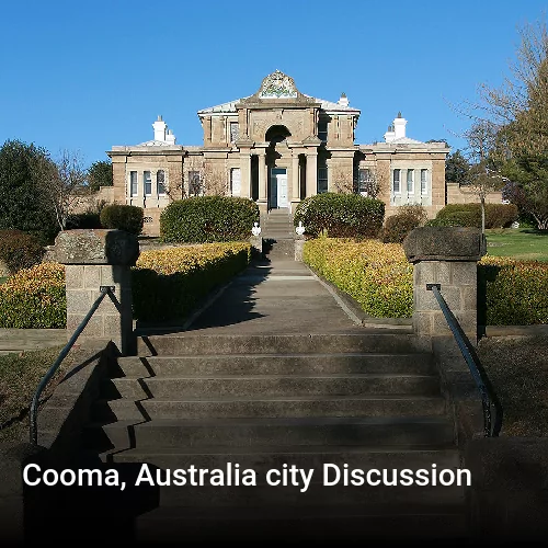 Cooma, Australia city Discussion