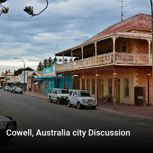 Cowell, Australia city Discussion