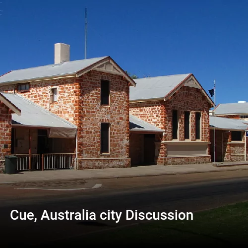 Cue, Australia city Discussion
