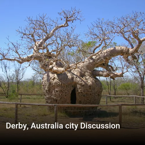 Derby, Australia city Discussion