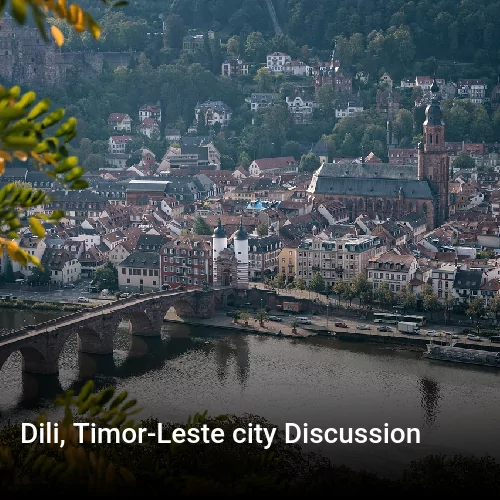 Dili, Timor-Leste city Discussion
