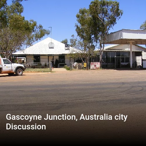 Gascoyne Junction, Australia city Discussion