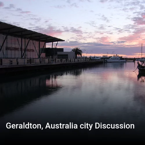 Geraldton, Australia city Discussion